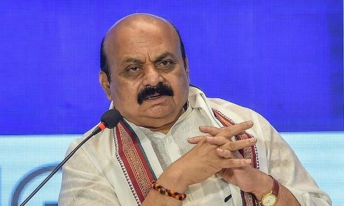 bommai against paycm poster