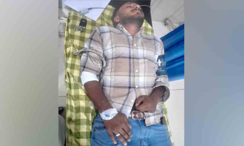 പരാതിക്കാരനായ വിദ്യാർഥിയെ പൊലീസ് മർദിച്ചെന്ന് പരാതി