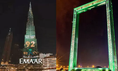 സൗദി ദേശീയദിനം ആഘോഷിച്ച്​ യു.എ.ഇ