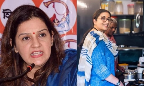 Smriti Irani asks internet ‘whats cooking’, Sena MP reacts: ‘Let me share…’