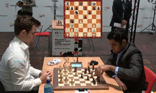 കലാശപ്പോരിൽ കാൾസണെതിരെ എരിഗെയ്സി