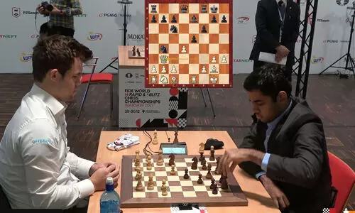 കലാശപ്പോരിൽ കാൾസണെതിരെ എരിഗെയ്സി