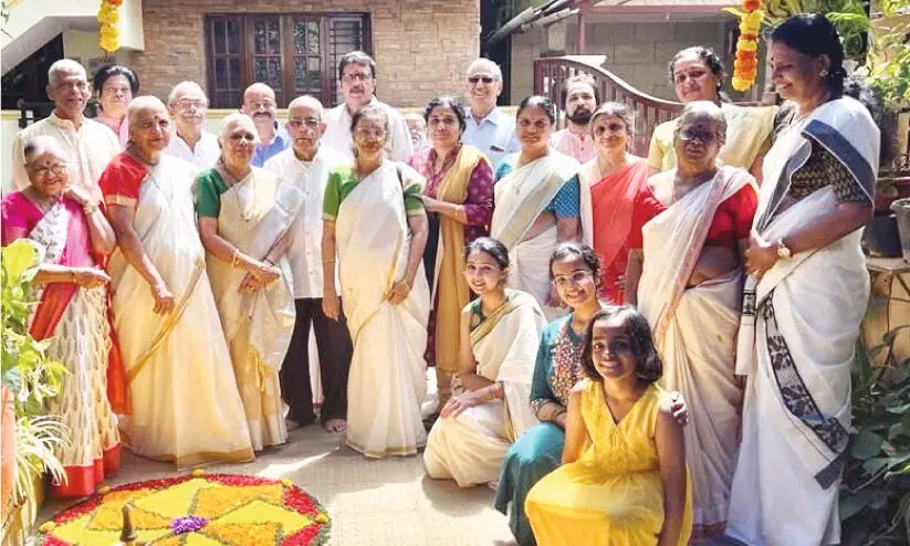 Prestige Ferns Residency Onam was celebrated