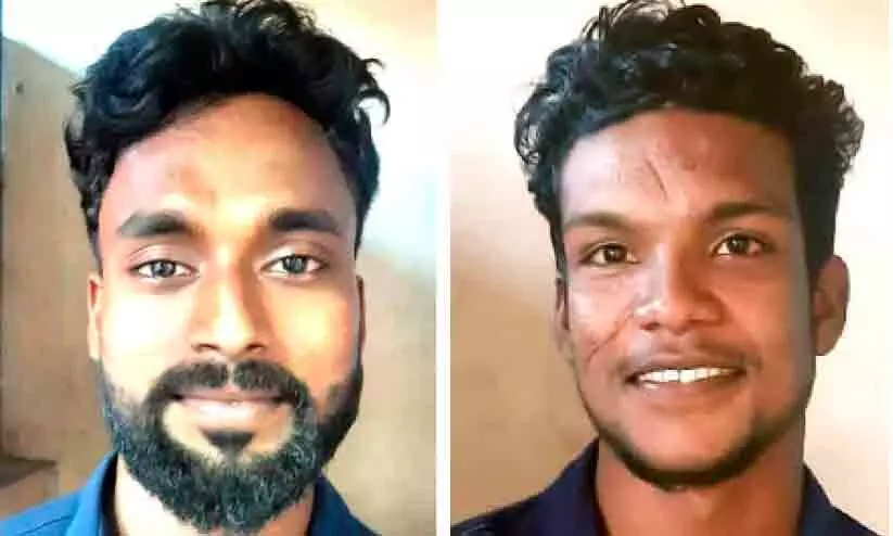 ബസിന് കല്ലെറിഞ്ഞ രണ്ടുപേർ അറസ്റ്റിൽ ബസിന് കല്ലെറിഞ്ഞ രണ്ടുപേർ അറസ്റ്റിൽ