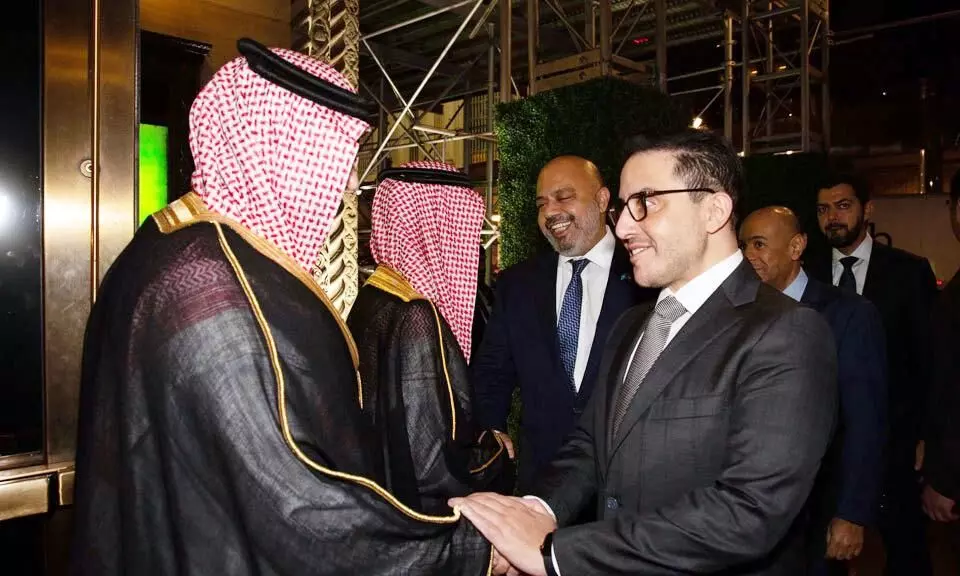 ​സൗ​ദി ദേ​ശീ​യ ദി​നം; സ്വീ​ക​ര​ണ​ത്തി​ൽ കു​വൈ​ത്ത് വി​ദേ​ശ​കാ​ര്യ മ​ന്ത്രി പ​ങ്കെ​ടു​ത്തു