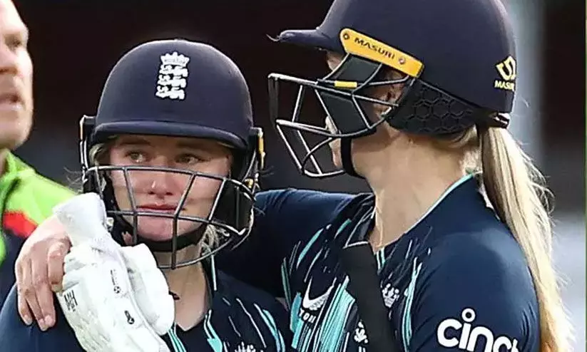 ഇന്ത്യൻ ബൗളറുടെ മങ്കാദിങ്; കണ്ണീരോടെ കളം വിട്ട് ഇംഗ്ലീഷ് താരം