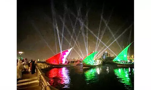 സൗ​ദി ദേ​ശീ​യ​ദി​നം ആ​ഘോ​ഷി​ച്ച് ബ​ഹ്റൈ​ൻ ബേ