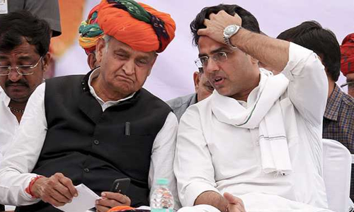 Ashok Gehlot, Sachin Pilot