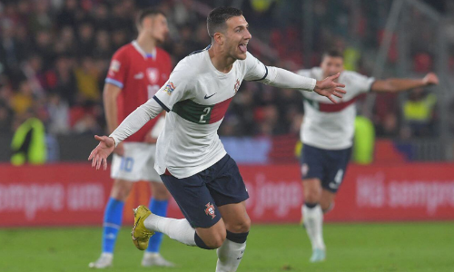 യുവേഫ നേഷൻസ് ലീഗ്: രണ്ടടിച്ച് ഡിയോഗോ ദലോട്ട്; ചെക്കിനെതിരെ തകർപ്പൻ ജയവുമായി പോർചുഗൽ; സ്പെയിന് തോൽവി