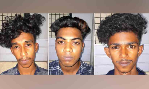 ടാറ്റു സ്റ്റുഡിയോയില്‍നിന്ന് ഉപകരണങ്ങള്‍ മോഷ്ടിച്ച കേസില്‍ മൂന്നുപേര്‍ പിടിയില്‍