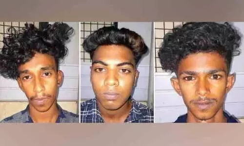 ടാറ്റു സ്റ്റുഡിയോയില്‍നിന്ന് ഉപകരണങ്ങള്‍ മോഷ്ടിച്ച കേസില്‍ മൂന്നുപേര്‍ പിടിയില്‍