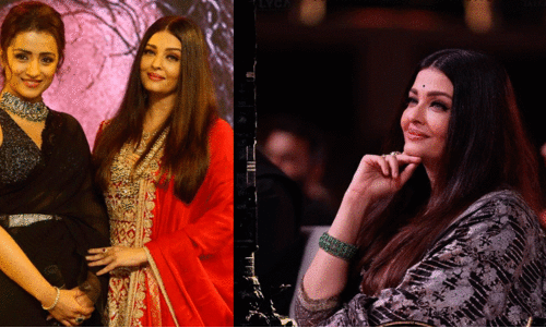 Trisha Krishnans Funny Comment About Aishwarya Rai Bachchans At  pre-release event