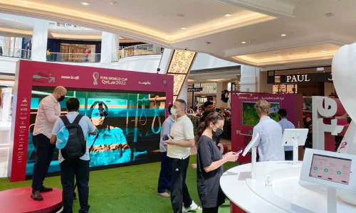 ഖത്തർ ലോകകപ്പ് കാണണോ? ദുബൈ മാൾ ഓഫ് എമിറേറ്റ്സിൽ റോഡ് ഷോ