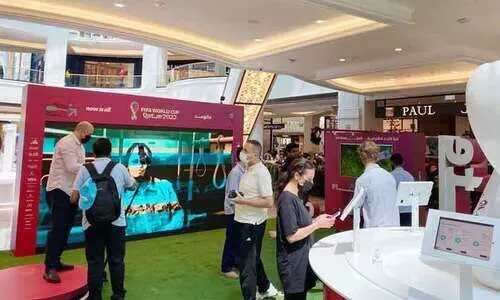 ഖത്തർ ലോകകപ്പ് കാണണോ? ദുബൈ മാൾ ഓഫ് എമിറേറ്റ്സിൽ റോഡ് ഷോ