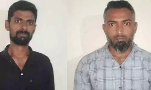 ഹർത്താൽ ദിനത്തിൽ കെ.എസ്.ആർ.ടി.സി ബസിന് കല്ലേറ്: രണ്ട് പോപുലർ ഫ്രണ്ട് പ്രവർത്തകർ അറസ്റ്റിൽ