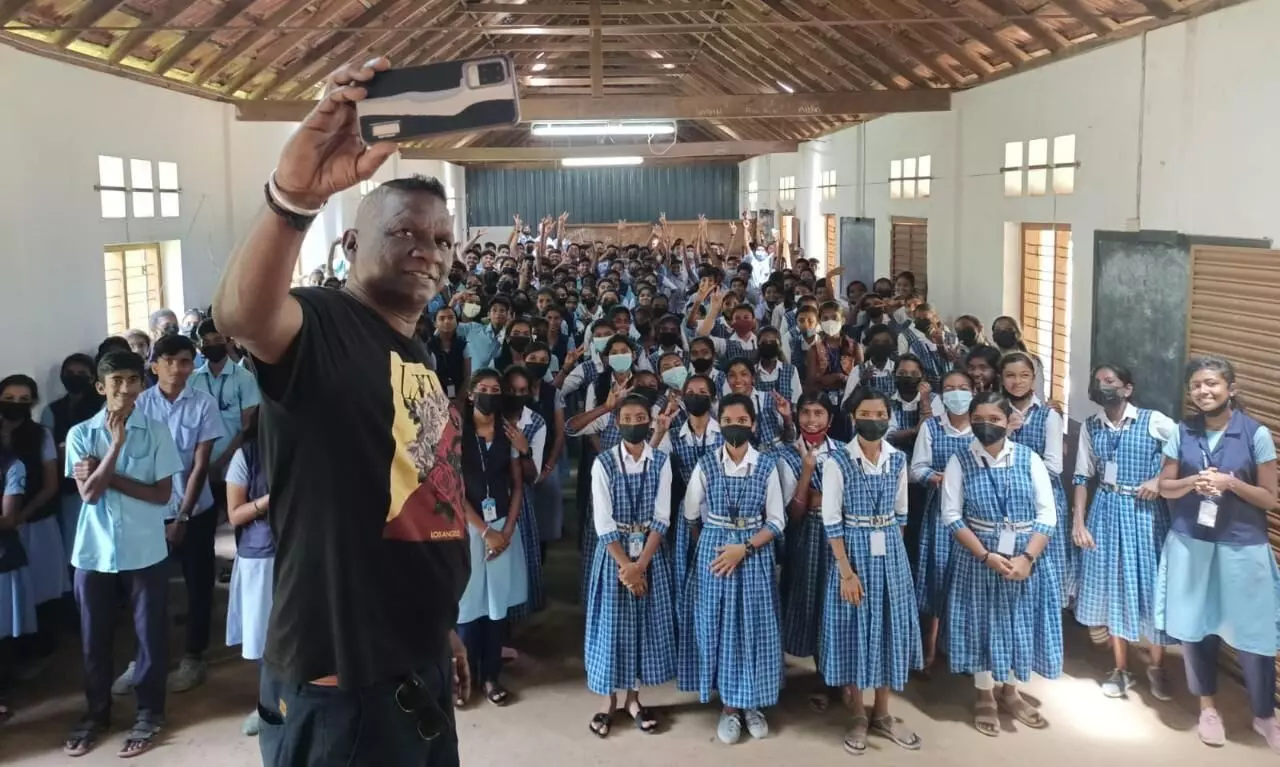 വിദ്യാർഥികൾ ലഹരിമാഫിയകൾക്കെതിരെ പോരാടണം -ഐ.എം. വിജയൻ