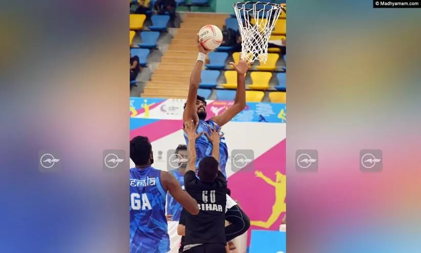 ബിഹാറിനെ വലച്ച് കേരളം തുടങ്ങി; ആദ്യ ജയം പുരുഷ നെറ്റ്ബാളിൽ ബിഹാറിനെ വലച്ച് കേരളം തുടങ്ങി; ആദ്യ ജയം പുരുഷ നെറ്റ്ബാളിൽ