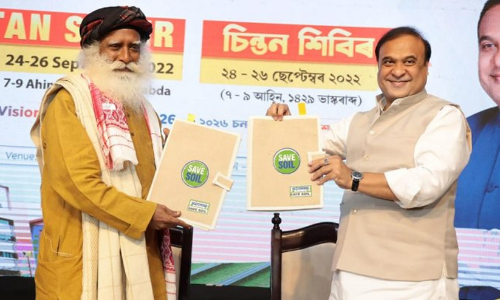 Sadhguru Jaggi Vasudev, Himanta Biswa Sarma