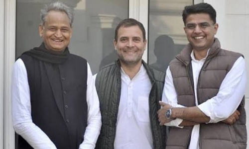 BJP leaders Bharat Jodo swipe amid Rajasthan crisis