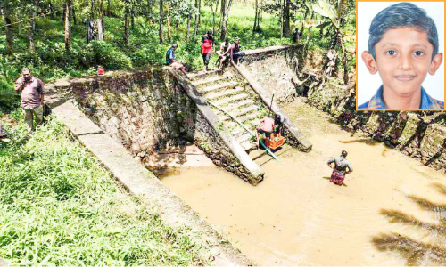ആറാംക്ലാസുകാരൻ സാമൂഹിക മാധ്യമത്തിൽ പോസ്റ്റിട്ടു; അന്തിച്ചിറകുളം വൃത്തിയാക്കി സി.പി.എം പ്രവർത്തകർ