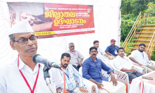 സോളിഡാരിറ്റി യുവജന പ്രതിരോധം പാലക്കാട് ജില്ലതല ഉദ്ഘാടനം