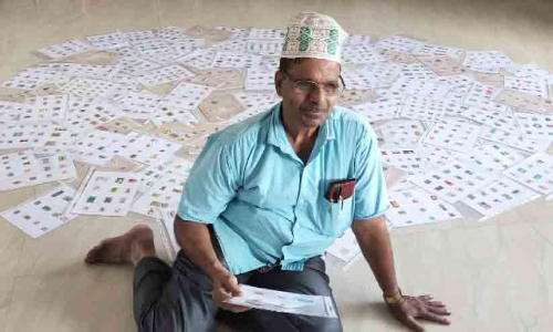 തെരുവുനായ് കാലമല്ലേ, ദാ നായുള്ള സ്റ്റാമ്പ്...