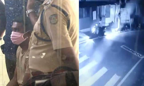 എ.കെ.ജി സെന്റർ ആക്രമണം: ടീ ഷർട്ട് കായലിലെറിഞ്ഞെന്ന് പ്രതി; ഒക്ടോബർ ആറ് വരെ റിമാൻഡ് ചെയ്തു