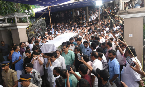 Nilambur bid farewell to Aryadan Muhammad