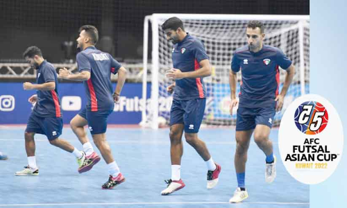 എ.എഫ്.സി ഫുട്സാൽ ഏഷ്യൻ കപ്പ് ചാമ്പ്യൻഷിപ്പിന് ചൊവ്വാഴ്ച കുവൈത്തിൽ തുടക്കമാകും