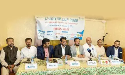 ഫിഫ ലോകകപ്പിന് അനുഭാവം പ്രകടിപ്പിച്ച് ചാലിയാർ കപ്പ്‌ ഓൾ ഇന്ത്യ സെവൻസ് ഫുട്ബാൾ ടൂർണമെന്റ്