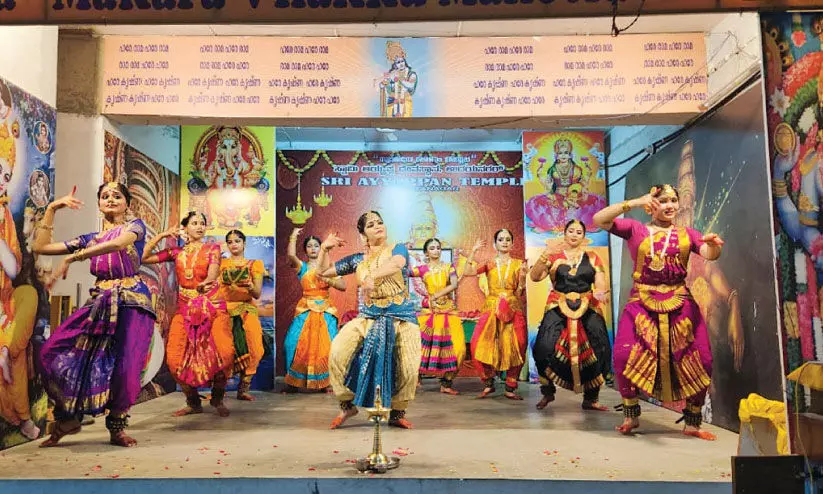 Udayanagar Temple Navratri Aghosham started