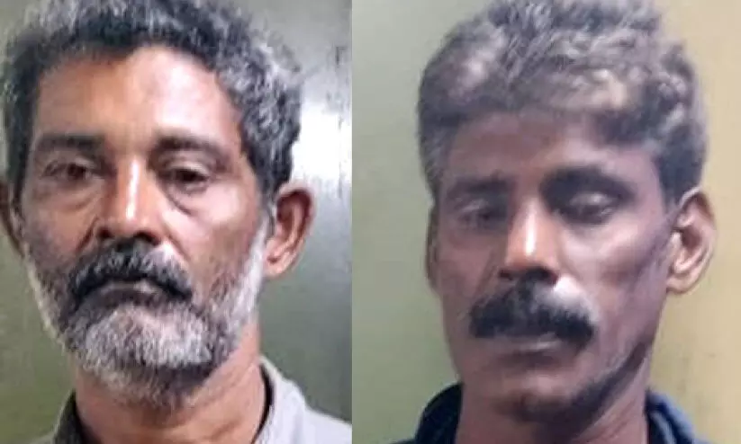 രണ്ട് കഞ്ചാവ് വിൽപനക്കാർ പിടിയിൽ രണ്ട് കഞ്ചാവ് വിൽപനക്കാർ പിടിയിൽ
