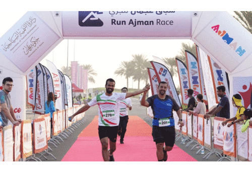 ആവേശമായി റണ്‍ അജ്മാന്‍; നാനൂറിലേറെ അത്ലറ്റുകൾ പങ്കെടുത്തു