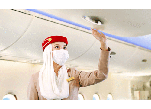 മാസ്​ക് ഒഴിവാക്കി എമിറേറ്റ്​സും ​ൈഫ്ല ദുബൈയും