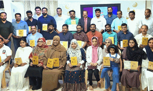 ​മ​ഴ​യോ​ര​ത്ത്: ത​നി​മ അ​വാ​ർ​ഡ് ദാ​ന​ം