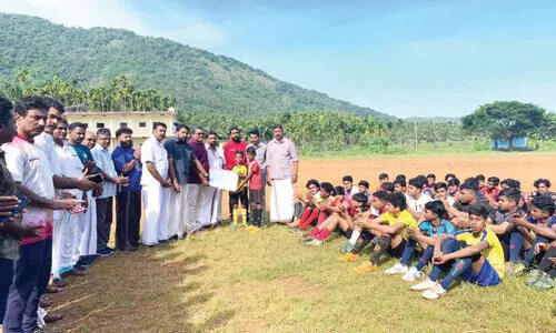 1.40 lakhs raised by soccer academy kids for treatment