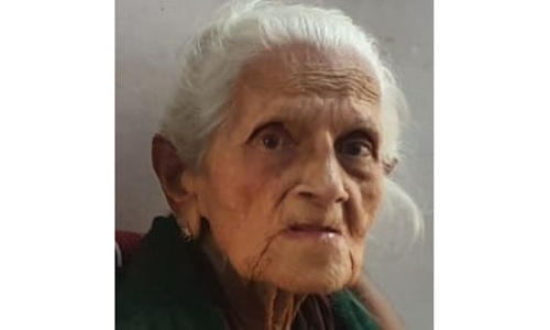 കെ.സി.എസ് മണിയുടെ സഹോദരി നിര്യാതയായി