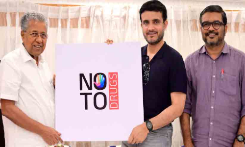 നോ ടു ഡ്രഗ്സ് കാമ്പയിൻ യുവതലമുറയെ നേർവഴിക്ക് നയിക്കുന്നതിൽ പ്രധാനം -സൗരവ് ഗാംഗുലി