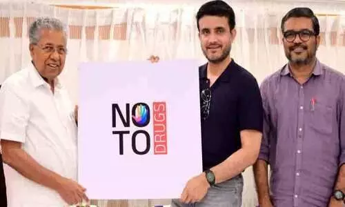 നോ ടു ഡ്രഗ്സ് കാമ്പയിൻ യുവതലമുറയെ നേർവഴിക്ക് നയിക്കുന്നതിൽ പ്രധാനം -സൗരവ് ഗാംഗുലി