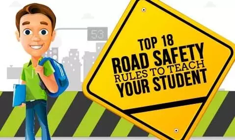 Road safety lessons into the curriculum