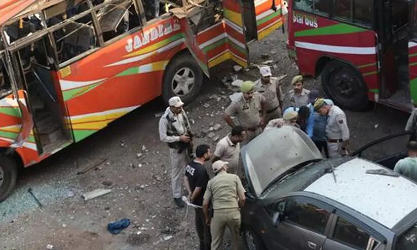 Another Bus Explodes In Jammu And Kashmir