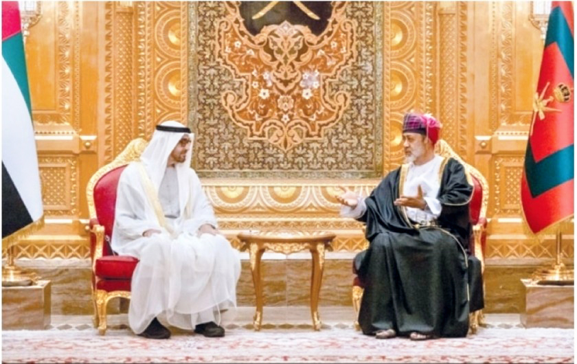 സുഹാർ-അബൂദബി റെയിൽപാത ഉൾപ്പെടെ ഒമാനും-യു.എ.ഇയും സുഹാർ-അബൂദബി റെയിൽപാത ഉൾപ്പെടെ ഒമാനും-യു.എ.ഇയും