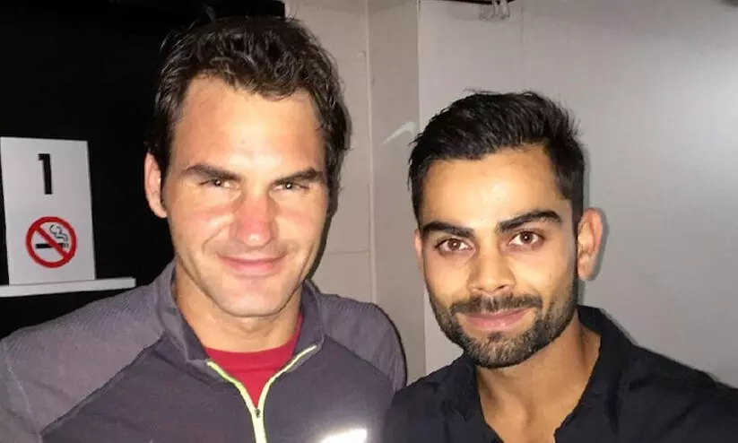 നിങ്ങൾ എല്ലായ്പോഴും എക്കാലത്തെയും മികച്ചവനായിരിക്കും, ഫെഡറർക്ക് ആദരവുമായി കോഹ്‌ലിയുടെ വിഡിയോ