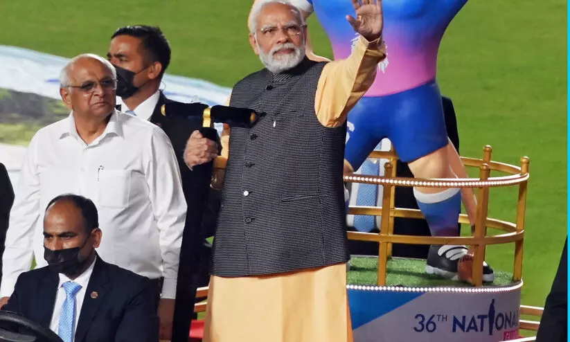 ഇന്ത്യൻ ഒളിമ്പിക്സിന് വർണാഭ തുടക്കം