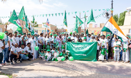 ദേ​ശീ​യ​ദി​നം ആ​ഘോ​ഷി​ച്ച്​ റി​യാ​ദ് ടാ​ക്കീ​സ്