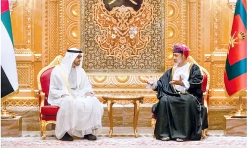 സുഹാർ-അബൂദബി റെയിൽപാത ഉൾപ്പെടെ  ഒമാനും-യു.എ.ഇയും