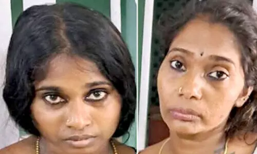 ബസിൽ മാല മോഷണം: രണ്ട് തമിഴ്നാട് സ്വദേശിനികൾ പിടിയിൽ