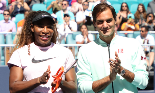 സെ​റീ​ന വി​ല്യം​സ്, റോ​ജ​ർ ഫെ​ഡ​റ​ർ