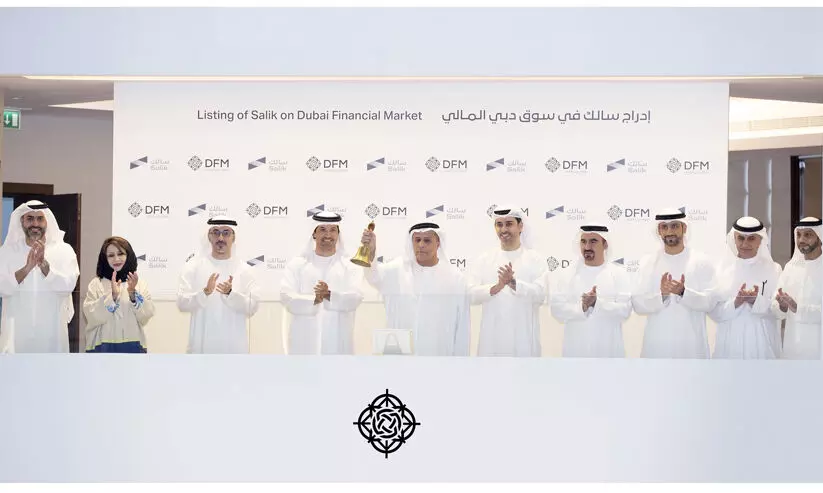 സാ​ലി​ക് ദു​ബൈ ഫി​നാ​ൻ​ഷ്യ​ൽ മാ​ർ​ക്ക​റ്റി​ൽ ഓ​ഹ​രി വി​ല ആ​ദ്യ​ദി​നം 21 ശ​ത​മാ​നം ഉ​യ​ർ​ന്നു