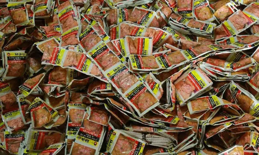 പാൻമസാല പിടികൂടി പാൻമസാല പിടികൂടി